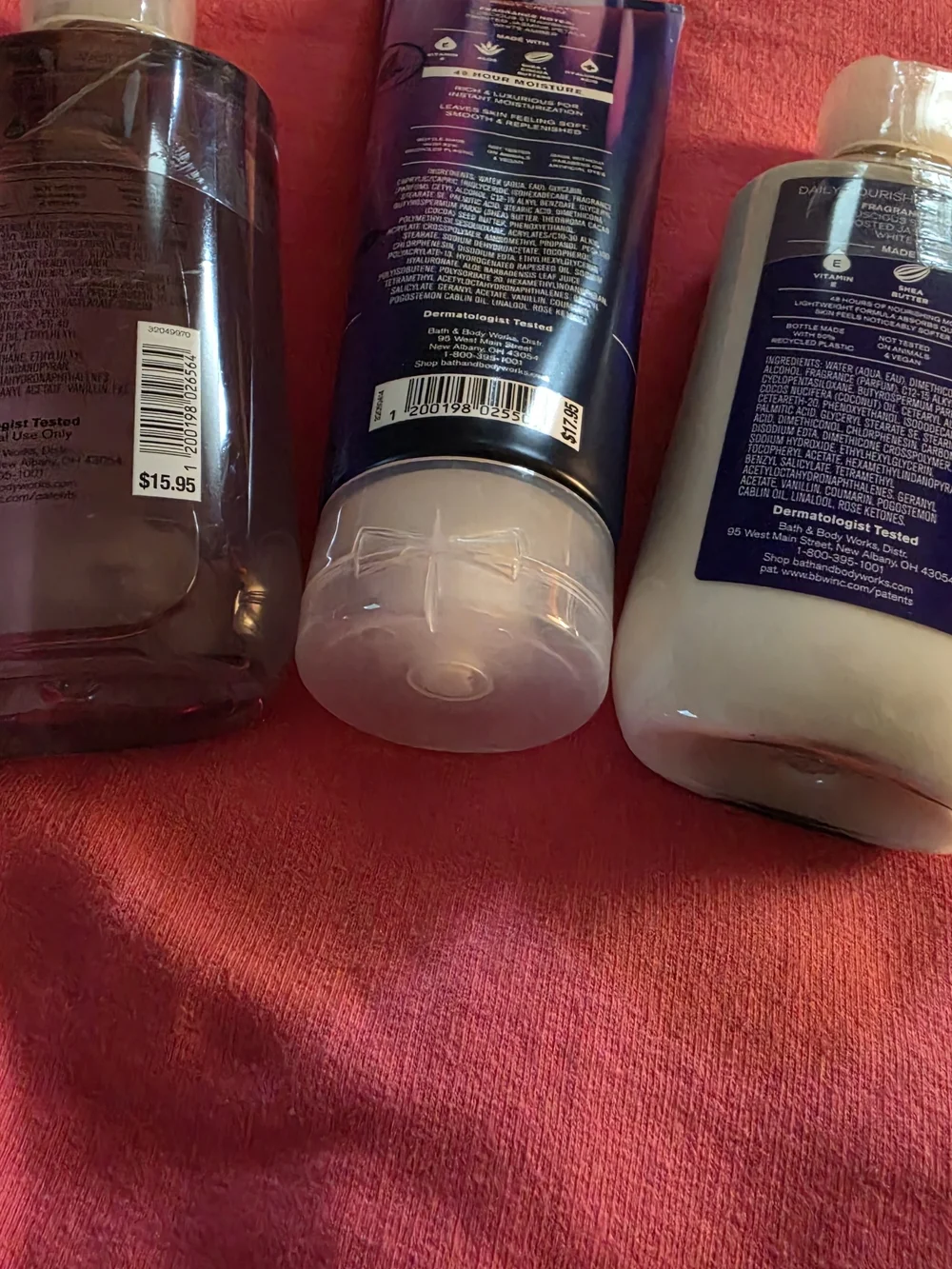 Bath & Body Works Secret Wonderland 3 Pack Bundle- White